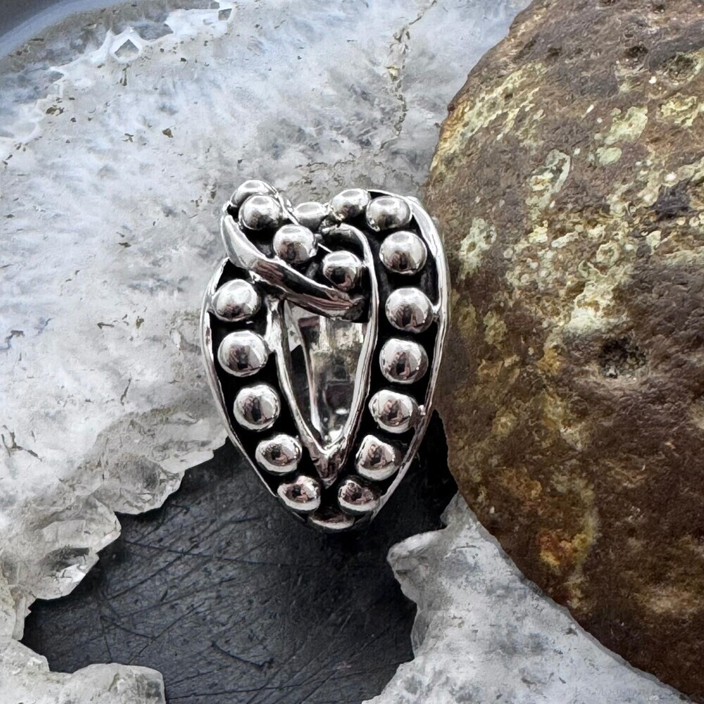 Sterling Silver Intertwined Balls Pattern Fashion… - image 4